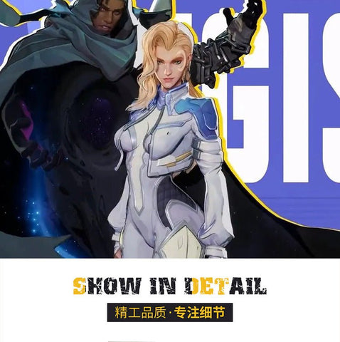 Marvel Rivals Cosplay Dagger & Jumpsuit Coat Game Same Style Anime Outfit Set - Coscosmos