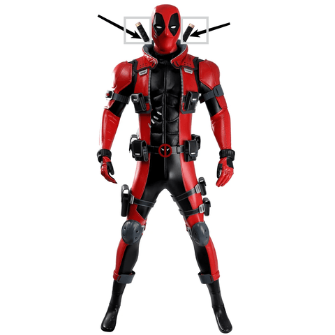 Marvel Rivals Deadpool Cosplay Costume Game Role Play Full Set Outfit - Coscosmos