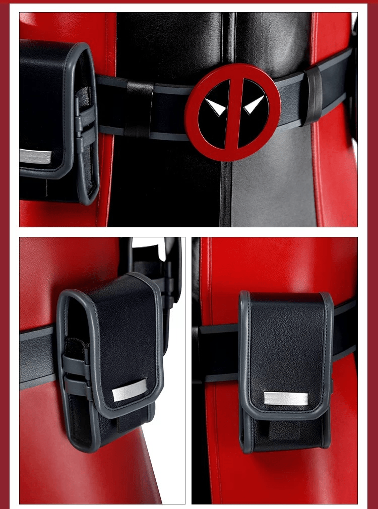 Marvel Rivals Deadpool Cosplay Costume Game Role Play Full Set Outfit - Coscosmos