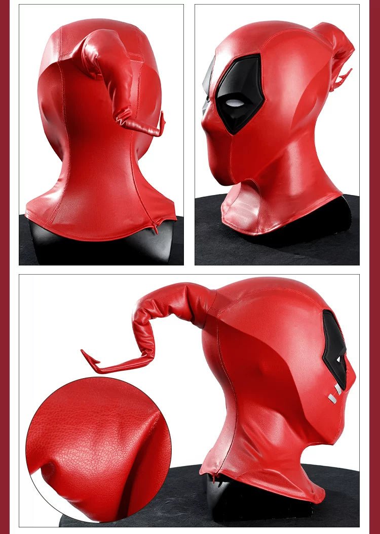 Marvel Rivals Deadpool Cosplay Costume Game Role Play Full Set Outfit - Coscosmos