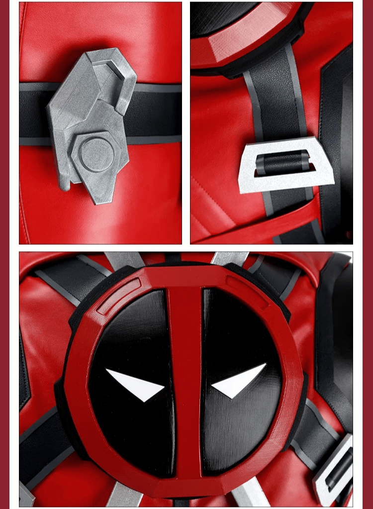 Marvel Rivals Deadpool Cosplay Costume Game Role Play Full Set Outfit - Coscosmos