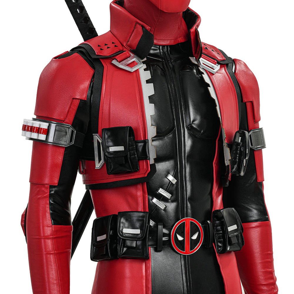 Marvel Rivals Deadpool Full Set Cosplay Costume ， Premium Superhero Outfit - Coscosmos