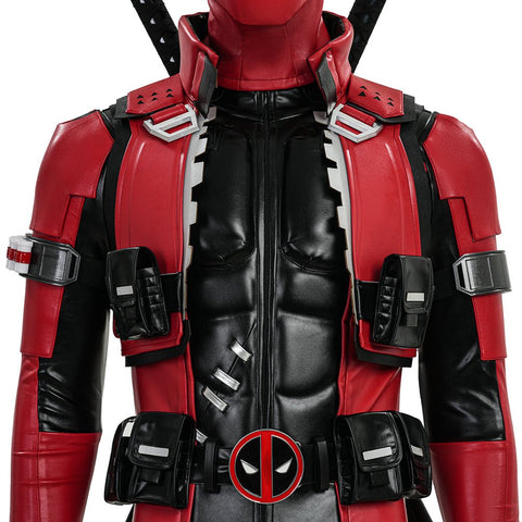 Marvel Rivals Deadpool Full Set Cosplay Costume ， Premium Superhero Outfit - Coscosmos
