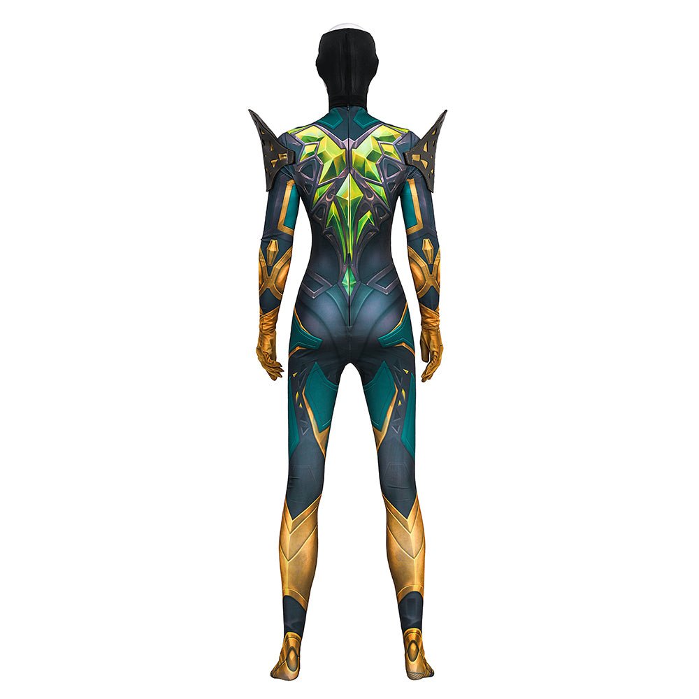 Marvel Rivals Phoenix Jean Grey Cosplay Jumpsuit Costume for Adults - Coscosmos
