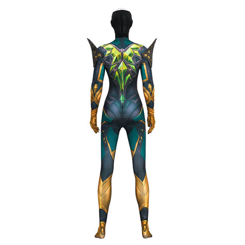 Marvel Rivals Phoenix Jean Grey Cosplay Jumpsuit Costume for Adults - Coscosmos
