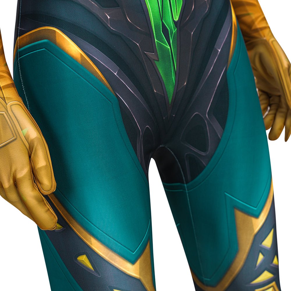 Marvel Rivals Phoenix Jean Grey Cosplay Jumpsuit Costume for Adults - Coscosmos