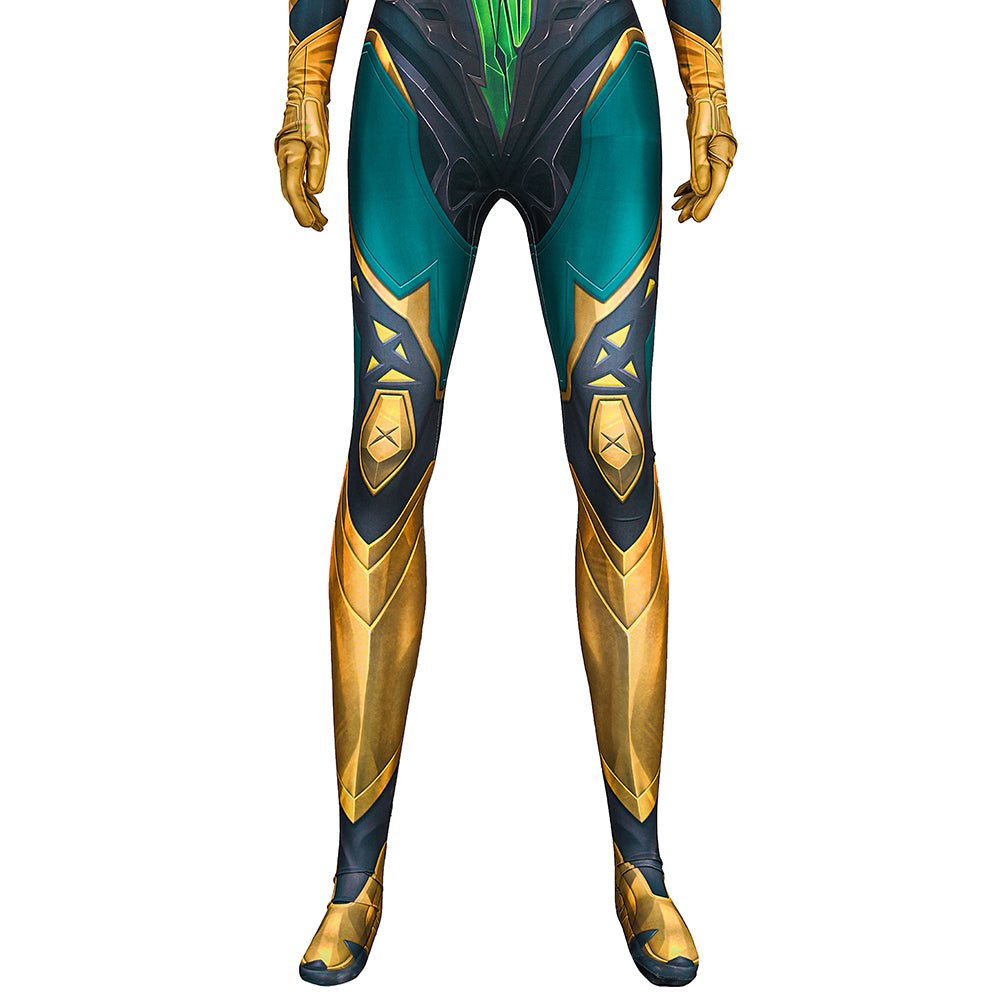 Marvel Rivals Phoenix Jean Grey Cosplay Jumpsuit Costume for Adults - Coscosmos