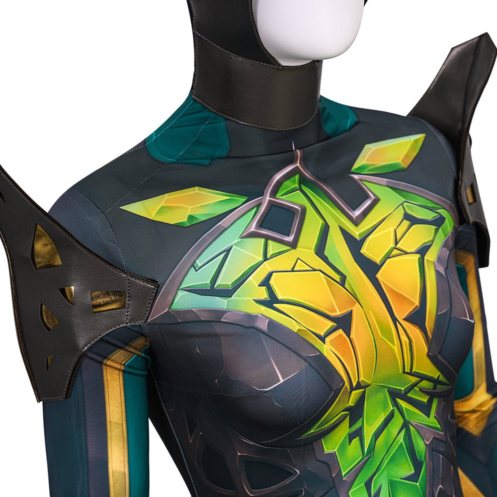 Marvel Rivals Phoenix Jean Grey Cosplay Jumpsuit Costume for Adults - Coscosmos