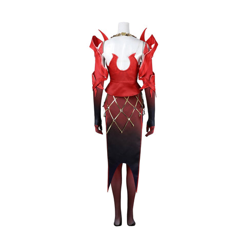Marvel Rivals Scarlet Witch Mystic Archon - Premium Full Set Cosplay Costume - Coscosmos