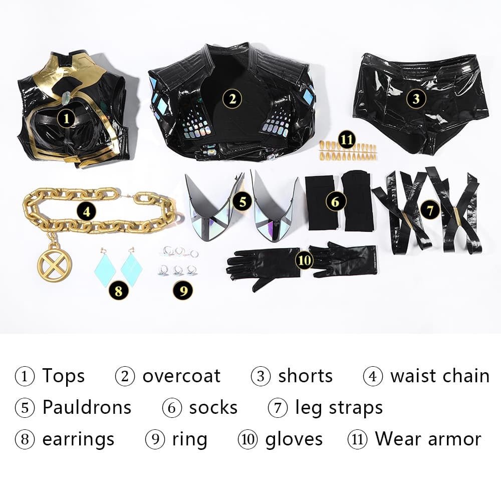 Marvel Rivals White Queen New Wave Cosplay Costume with Shoes - Game Outfit Replica - Coscosmos