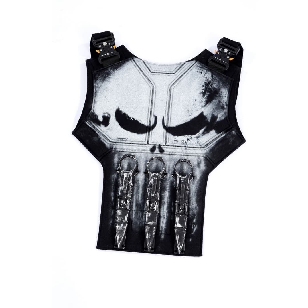 Marvel Spider Man 4 The Punisher Cosplay Costume - Coscosmos