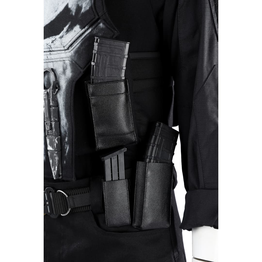 Marvel Spider Man 4 The Punisher Cosplay Costume - Coscosmos