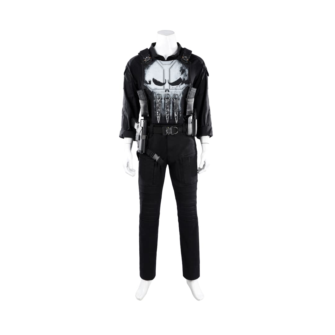 Marvel Spider Man 4 The Punisher Cosplay Costume - Coscosmos
