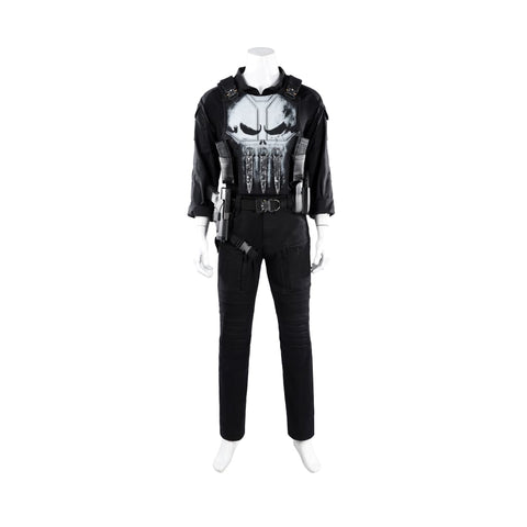 Marvel Spider Man 4 The Punisher Cosplay Costume - Coscosmos