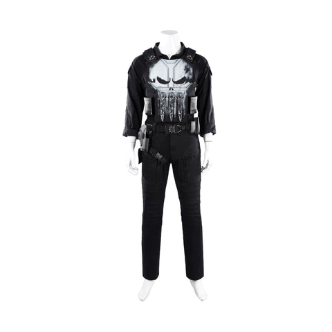 Marvel Spider Man 4 The Punisher Cosplay Costume - Coscosmos