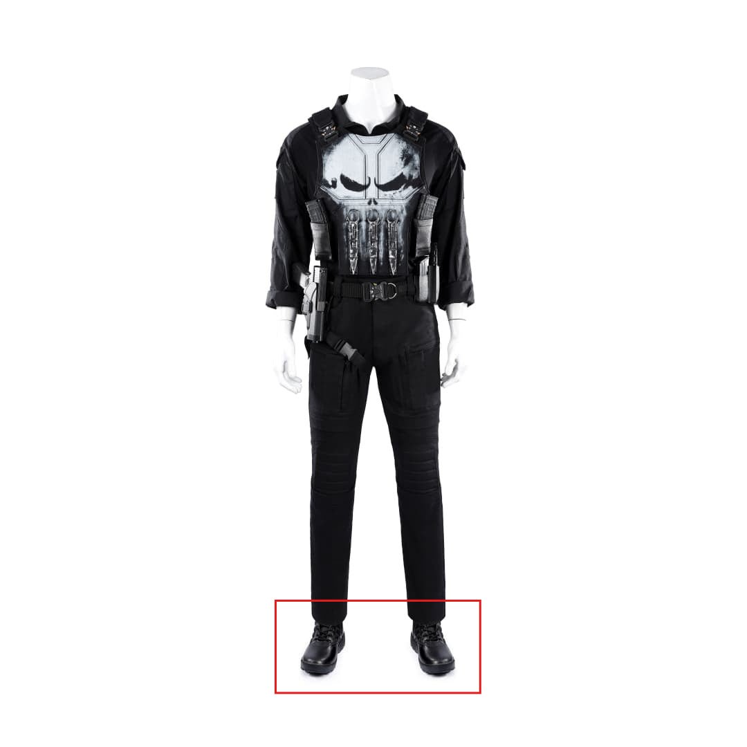 Marvel Spider Man 4 The Punisher Cosplay Costume - Coscosmos