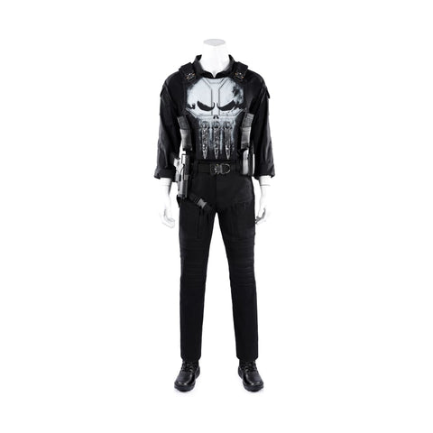 Marvel Spider Man 4 The Punisher Cosplay Costume - Coscosmos