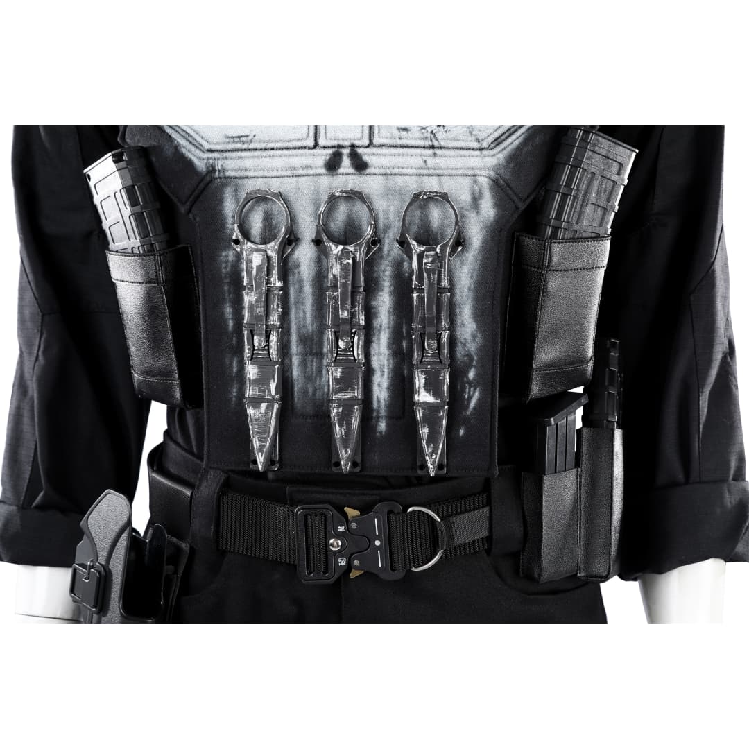 Marvel Spider Man 4 The Punisher Cosplay Costume - Coscosmos