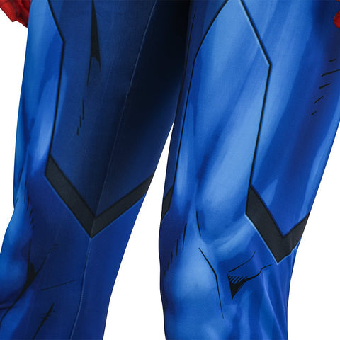 Marvel: Spider - Man Cosplay Jumpsuit, Premium Halloween Costume for Adults, Authentic Muscle Print Design - Coscosmos