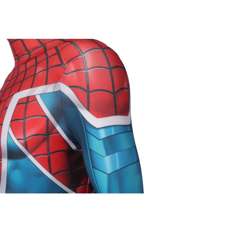 Marvel Spider - Man PS5 Spider - UK Battle Suit Cosplay Bodysuit Halloween Costume - Coscosmos