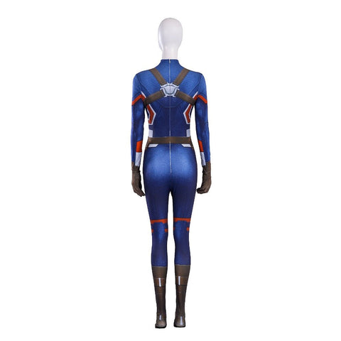 Marvel What If Captain Carter Cosplay Costume - Premium Quality - Coscosmos