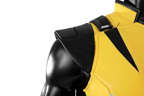 Marvel Wolverine Classic Yellow Suit Full Set Cosplay Costume, X - Men Logan Superhero Outfit for Adult Cosplay - Coscosmos