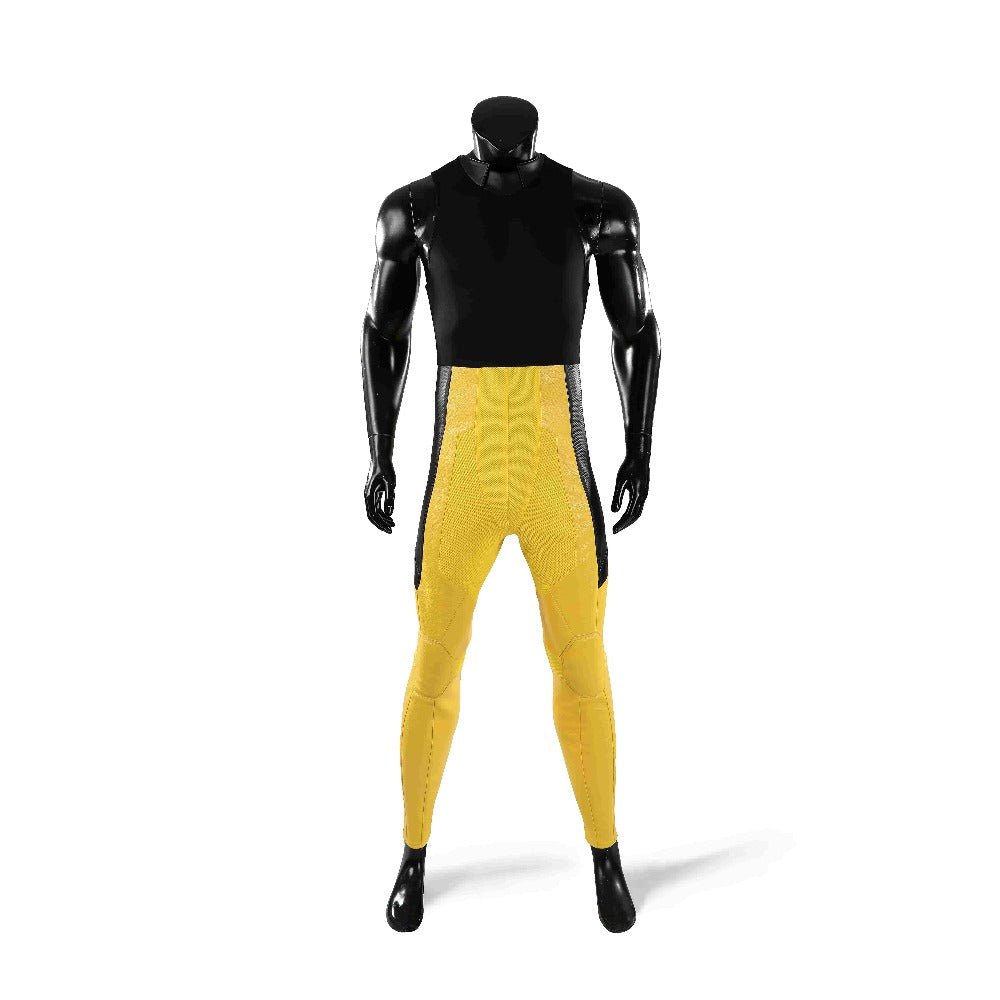Marvel Wolverine Classic Yellow Suit Full Set Cosplay Costume, X - Men Logan Superhero Outfit for Adult Cosplay - Coscosmos