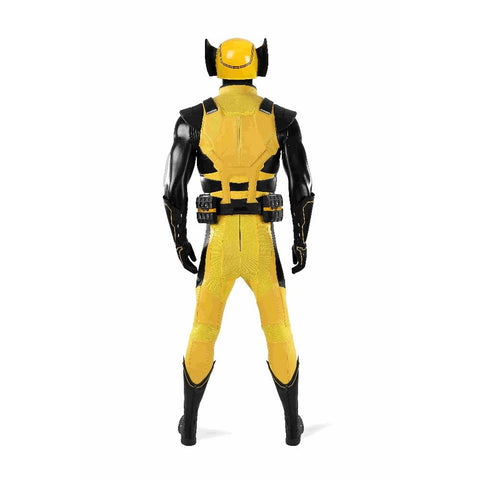 Marvel Wolverine Classic Yellow Suit Full Set Cosplay Costume, X - Men Logan Superhero Outfit for Adult Cosplay - Coscosmos