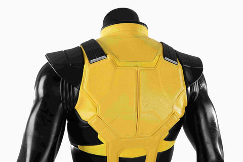 Marvel Wolverine Classic Yellow Suit Full Set Cosplay Costume, X - Men Logan Superhero Outfit for Adult Cosplay - Coscosmos