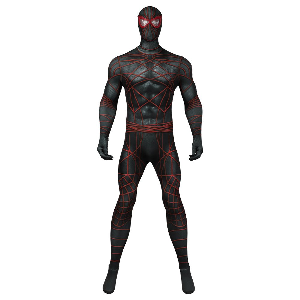 Marvel's Spider - Man 2 Mile Morales Absolute Carnage Suit Cosplay Costume - Coscosmos