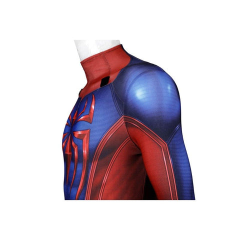 Marvel's Spider - Man 2 Peter Parker Scarlet III Suit Cosplay Bodysuit Jumpsuit - Coscosmos