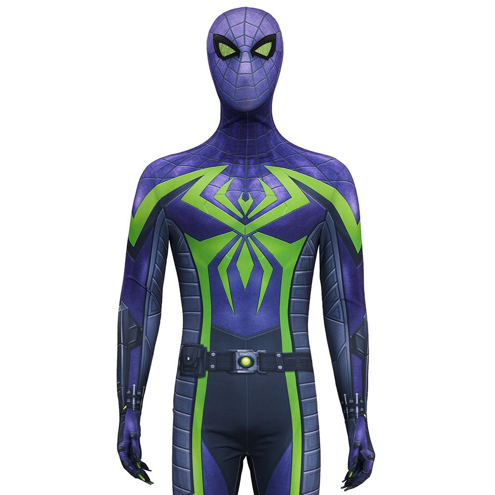 Marvel's Spider - Man 2 Shadow Spider - Man Suit Cosplay Costume - Coscosmos
