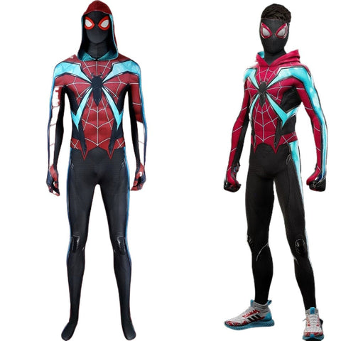 Marvel's Spider‑Man 2 Miles Morales Variant Suit Cosplay Costume - Coscosmos