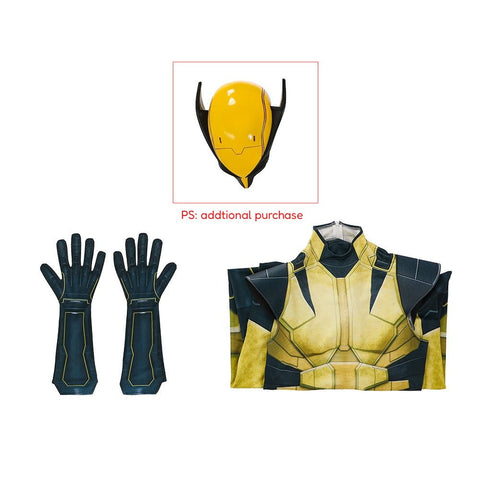 Marvel's Wolverine Full Body Jumpsuit Game Cosplay Costume with Claw Details - Coscosmos