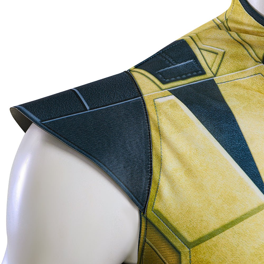 Marvel's Wolverine Full Body Jumpsuit Game Cosplay Costume with Claw Details - Coscosmos