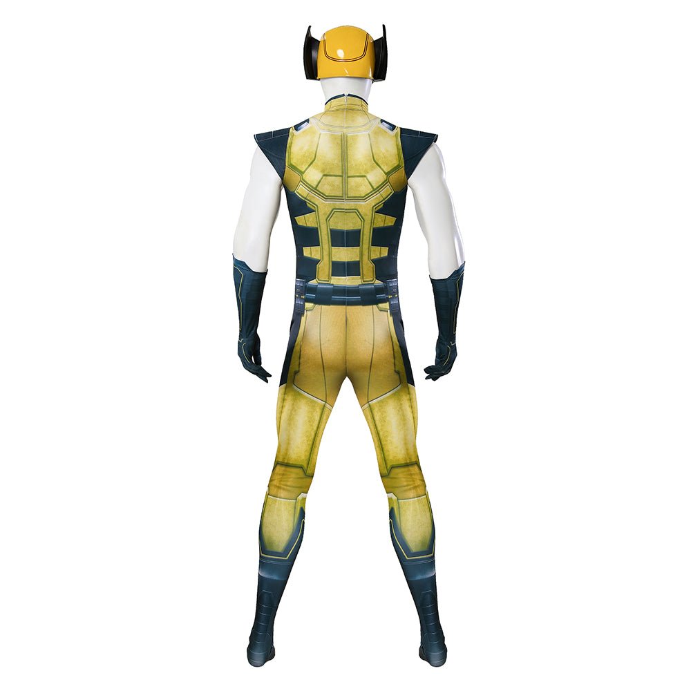 Marvel's Wolverine Full Body Jumpsuit Game Cosplay Costume with Claw Details - Coscosmos