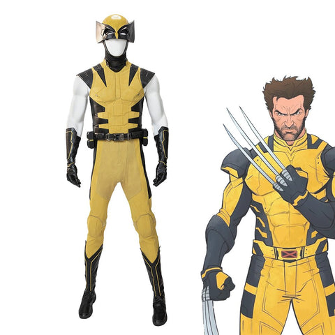 Marvel's Wolverine PS5 Game Edition Full Cosplay Costume Set - Coscosmos