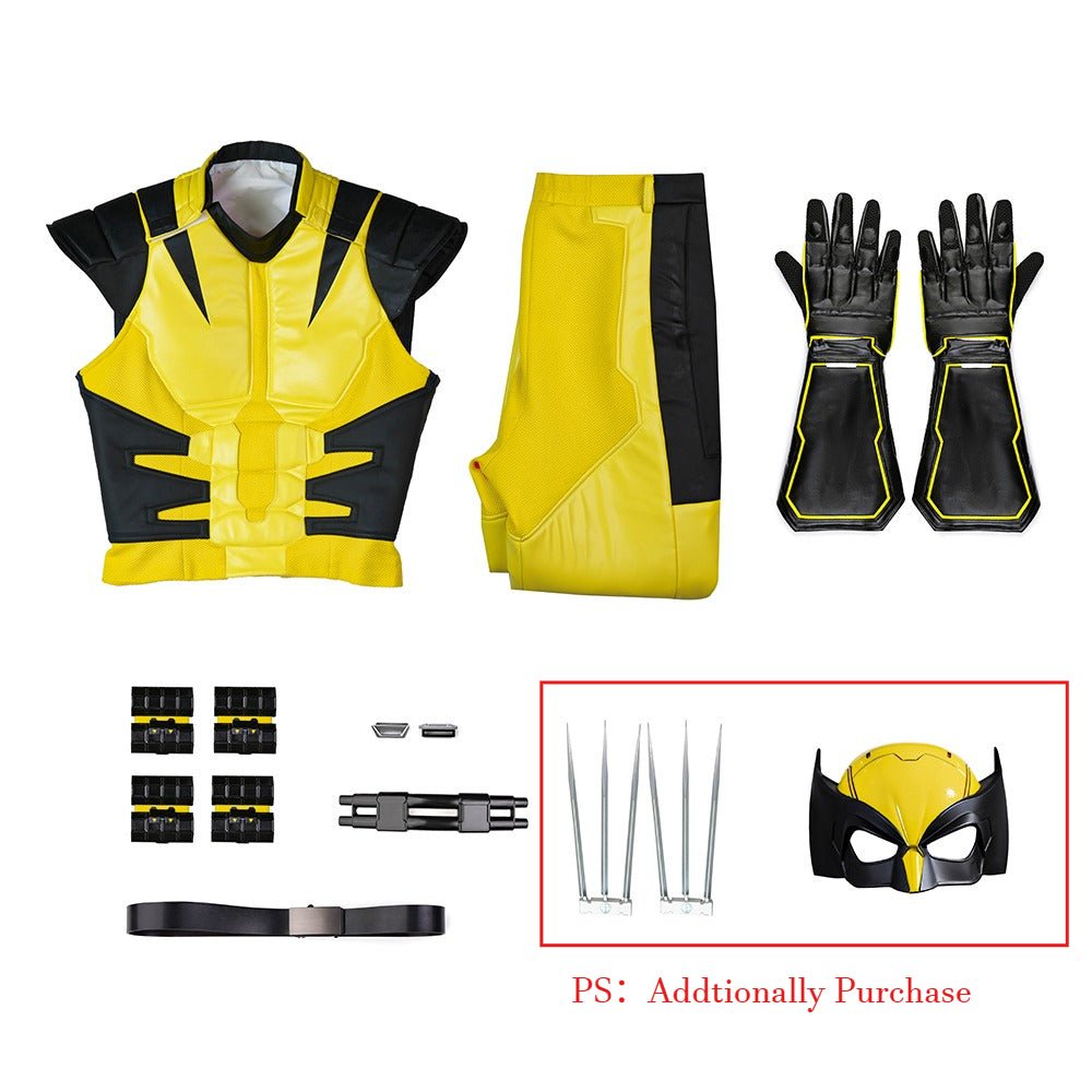Marvel's Wolverine PS5 Game James Logan Howlett Cosplay Costume - Coscosmos