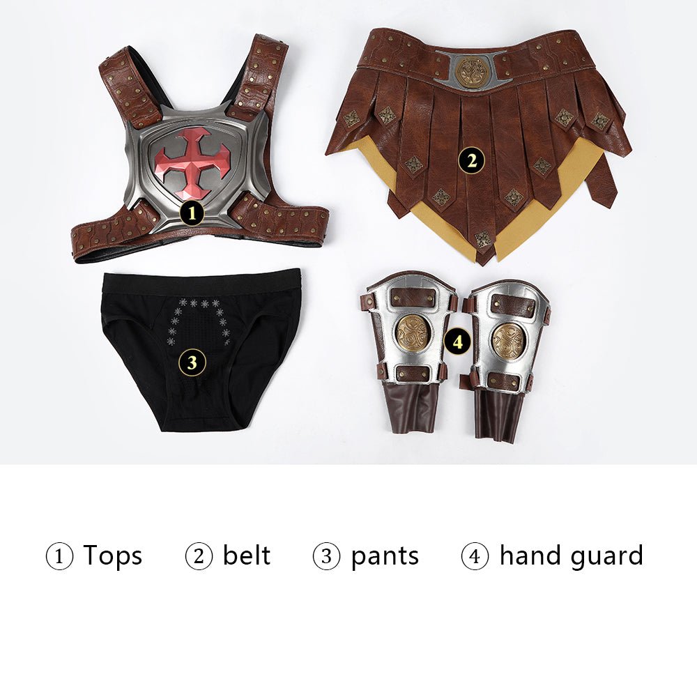Masters of the Universe: Revelation He - Man cosplay costume - Coscosmos