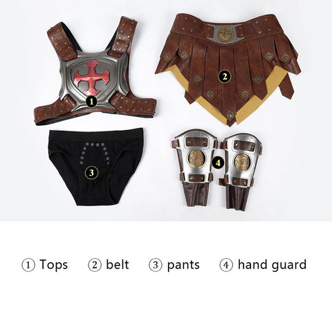 Masters of the Universe: Revelation He - Man cosplay costume - Coscosmos