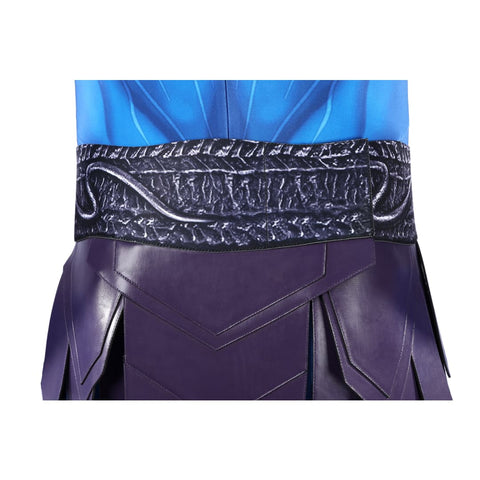 Masters of the Universe: Revelation Skeletor Tights Cosplay Costume - Coscosmos