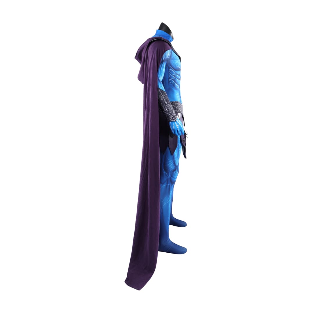 Masters of the Universe: Revelation Skeletor Tights Cosplay Costume - Coscosmos