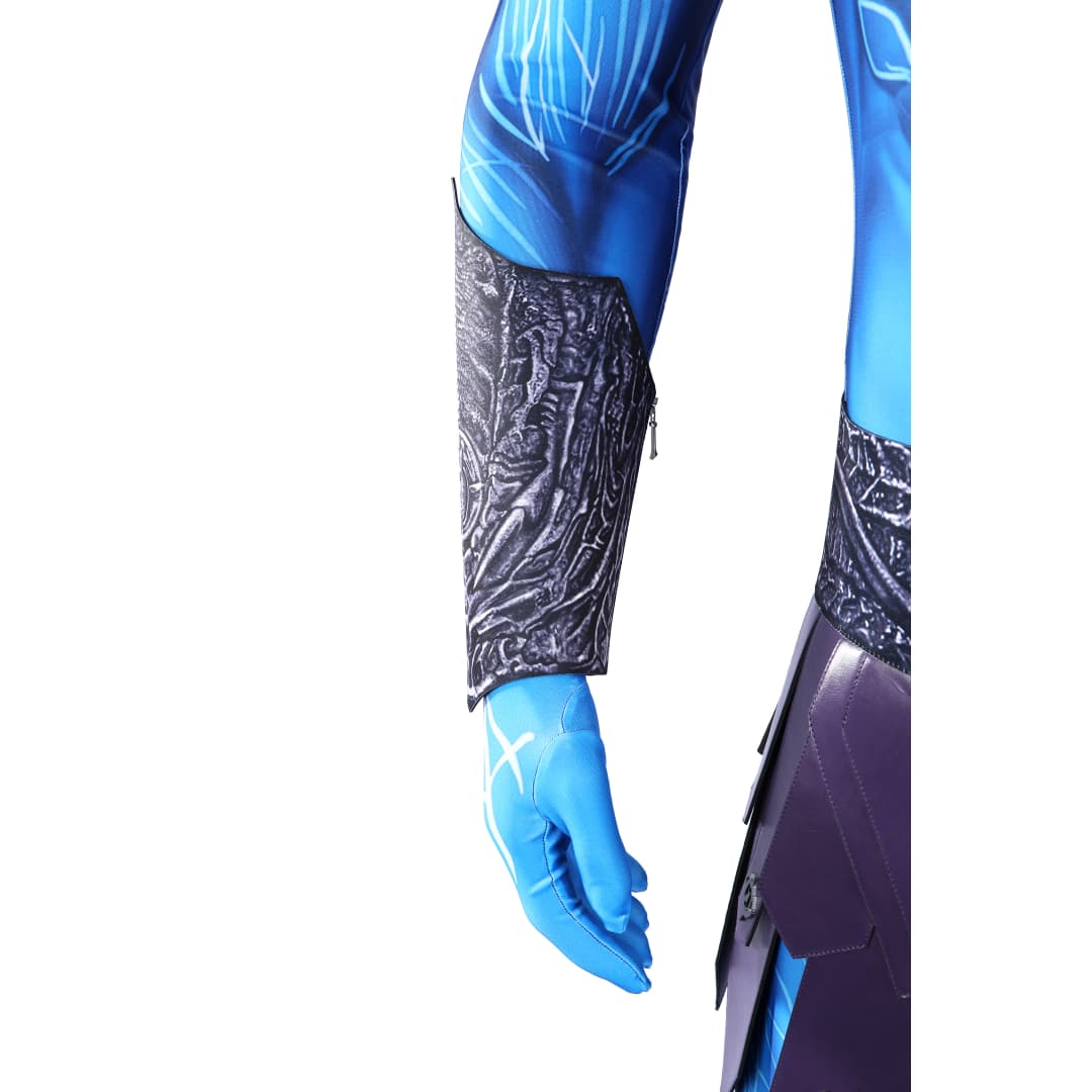 Masters of the Universe: Revelation Skeletor Tights Cosplay Costume - Coscosmos