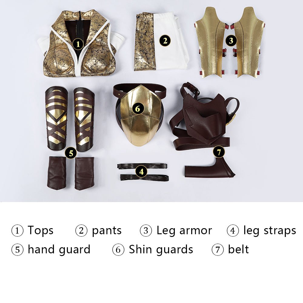 Masters of the Universe Revelation Teela Cosplay Costume - Coscosmos