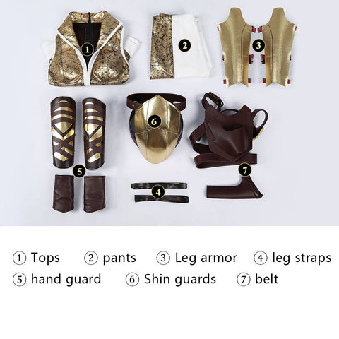 Masters of the Universe Revelation Teela Cosplay Costume - Coscosmos