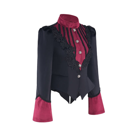 Medieval Edward Female Coat Cosplay Costume - Coscosmos