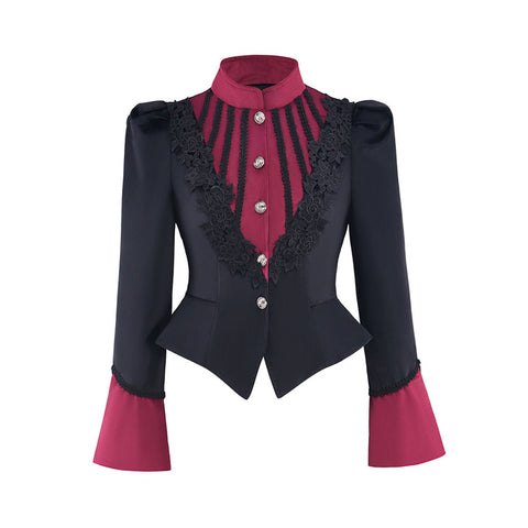 Medieval Edward Female Coat Cosplay Costume - Coscosmos