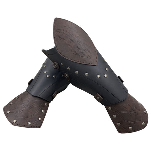 Medieval Elf Bracers Nordic Viking Style Cosplay Arm Guards for Authentic Costume Look - Coscosmos