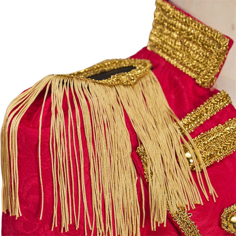 Medieval Female Red Army Officer Coat - Cosplay Costume for Historical Enthusiasts - Coscosmos