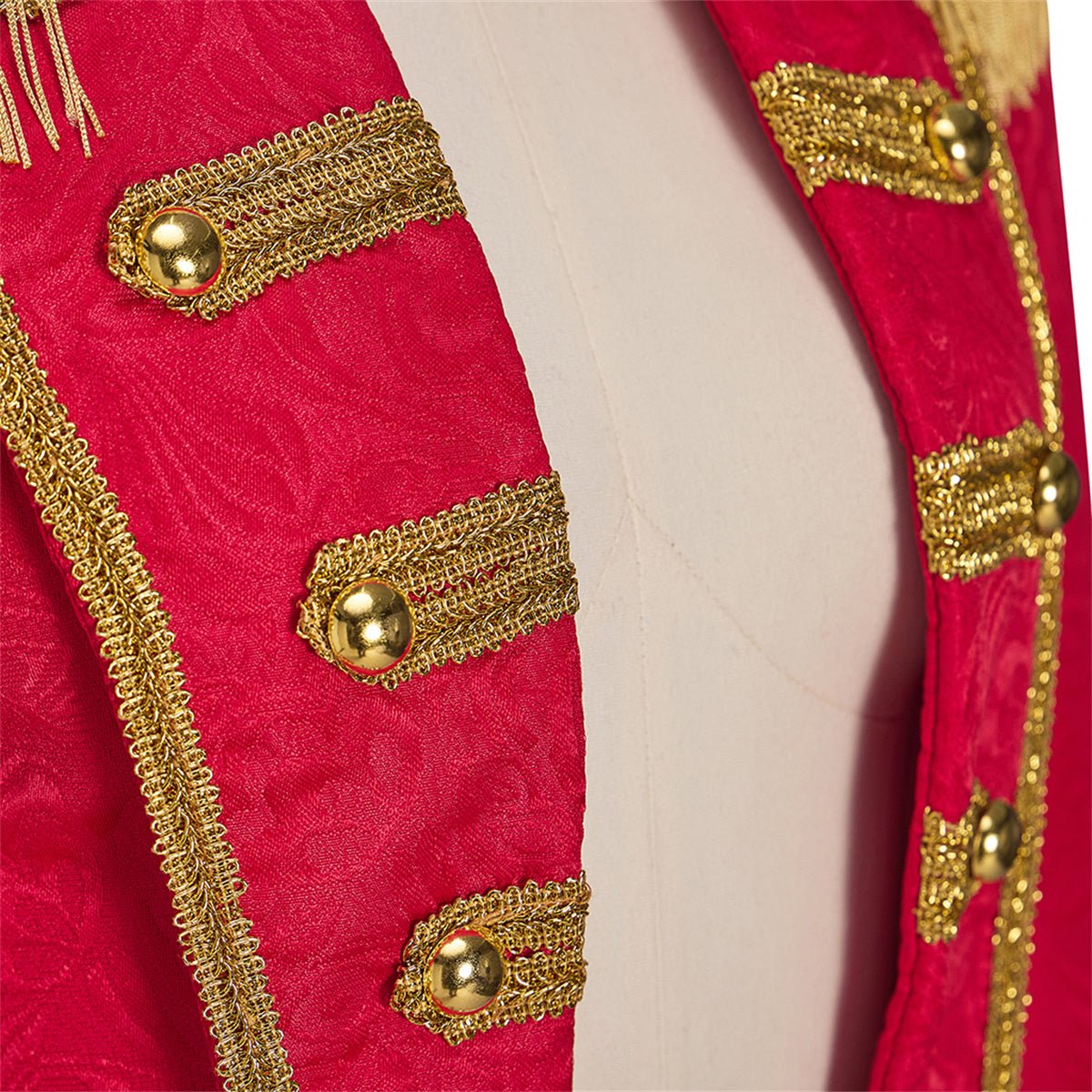 Medieval Female Red Army Officer Coat - Cosplay Costume for Historical Enthusiasts - Coscosmos